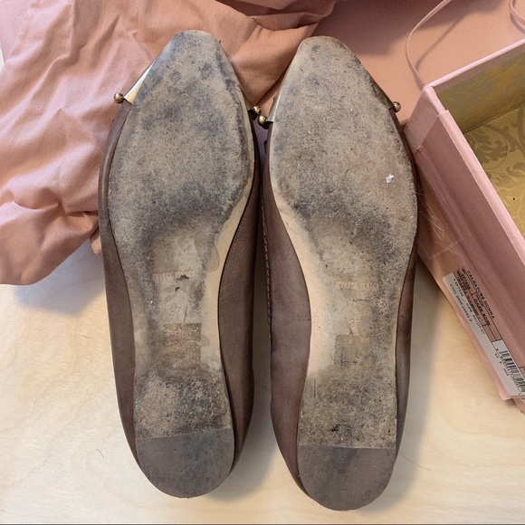 SOLD 💛 Miu miu Jeweled Ballet Flats 💎 - Picture 5 of 9